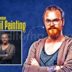 Cartoon Oil Painting