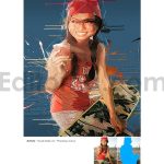 Artista - Mixed Media Art Photoshop Action