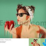 دانلود اکشن تبدیل عکس به نقاشی میکس مدیا در فتوشاپ