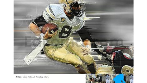Artista - Mixed Media Art Photoshop Action