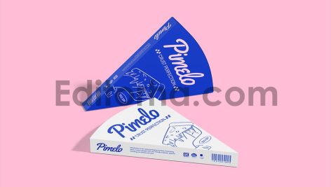Pizza Slice Box Mockup2