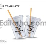 Plastic Cup Mockup Template1
