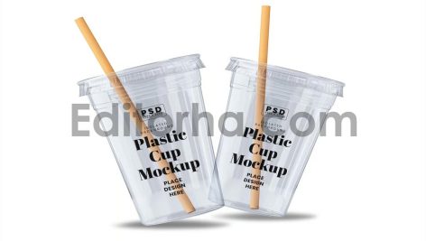 Plastic Cup Mockup Template2