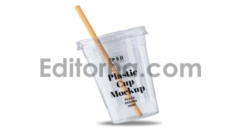 Plastic Cup Mockup Template5