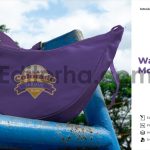 Realistic Waist Bag Mockup in Umpire Chair1