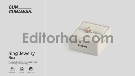 Ring Jewelry Box Mockup1