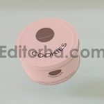 Round Cookies Tin Can Mockup3