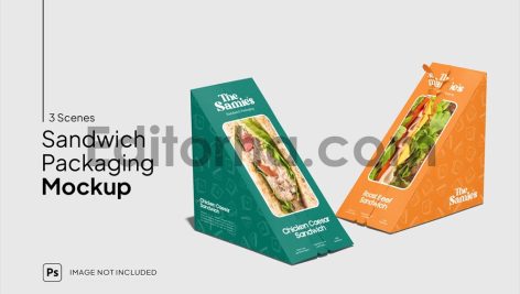 Sandwich Packaging Mockup1
