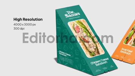 Sandwich Packaging Mockup3