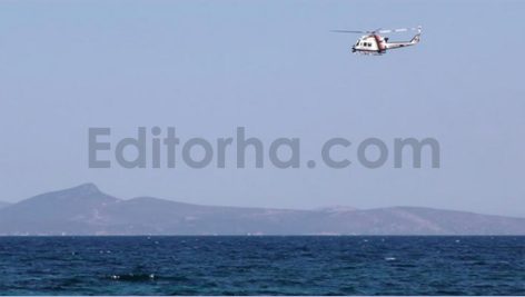 Helicopter and Sea