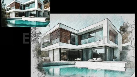 Watercolor Sketch photo effect