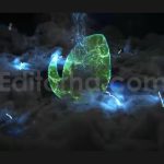 Smoke Lighting Logo Reveal