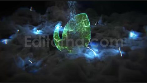 Smoke Lighting Logo Reveal
