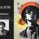 Surreal Retro Futuristic Photo Effect