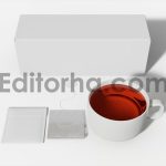 Tea Set. Box, Bag and Cup Mockup4