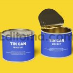 Tin Can Mockup
