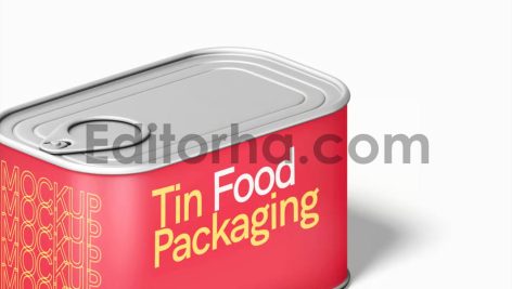 Tin Food Can Mockup2