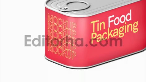 Tin Food Can Mockup4