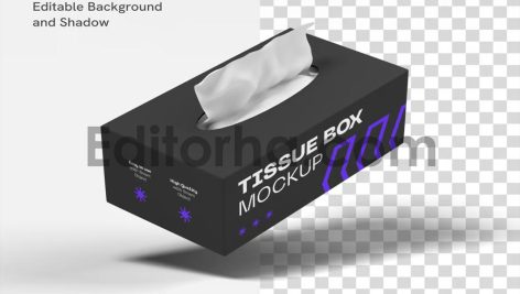 Tissue Box Mockup3