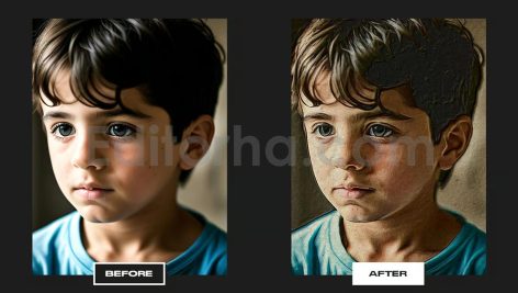 Van Gogh Art Photoshop Action