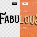 Vintage Text Effect template
