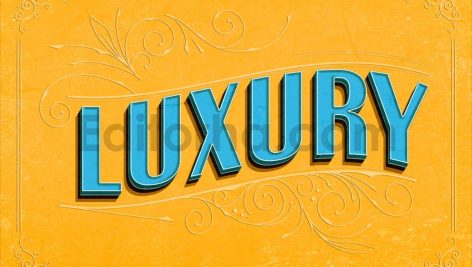 Vintage Text Effect template