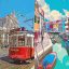 Vintage Travel Poster Photoshop Action
