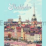 Vintage Travel Poster Photoshop Action