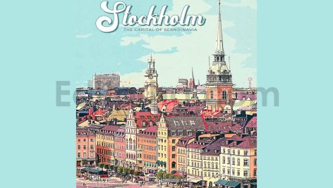Vintage Travel Poster Photoshop Action