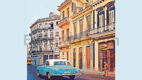 Vintage Travel Poster Photoshop Action