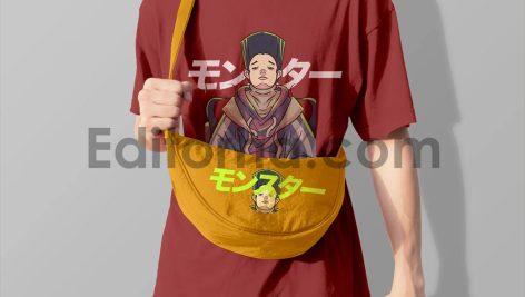 Waist Bag and T-Shirt Mockup