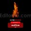 Realistic Fire and flame photoshop digital brushes