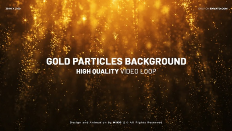 Gold Background 4K
