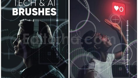 Tech And Ai Brush Pack