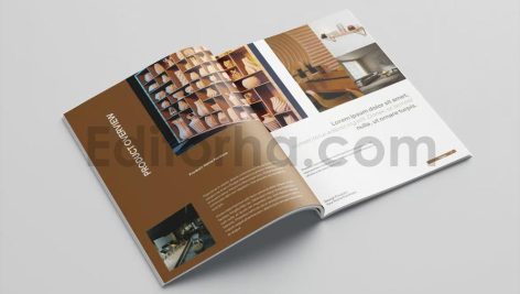 دانلود فایل لایه باز کاتالوگ مبلمان و دکوراسیون Furniture Catalog