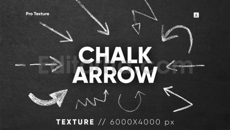 25 Chalk Arrow Overlay