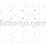 25 Chalk Arrow Overlay