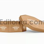 Chocolate Tin Can Branding Mockup Set2