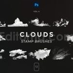 Clouds Stamp Brushes Vol.4
