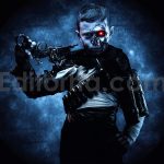 Cyborg Photoshop Action