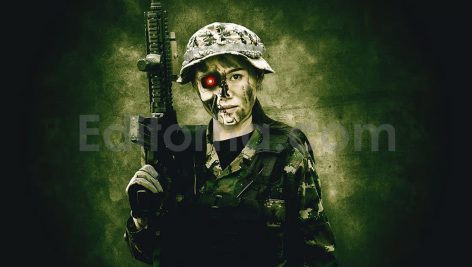 Cyborg Photoshop Action