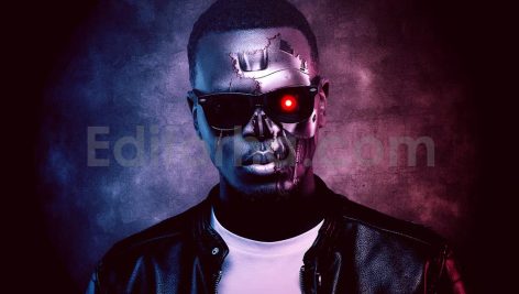 دانلود اکشن فتوشاپ سایبورگ Cyborg Photoshop Action