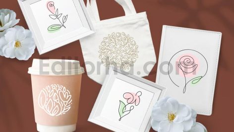 دانلود کالکشن لوگوی فلورال و بوتانیکال حرفه ای Floral Botanical Logo