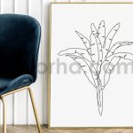 Floral Vector Line Art