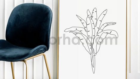 Floral Vector Line Art