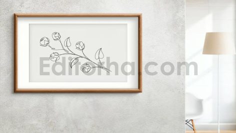 Floral Vector Line Art