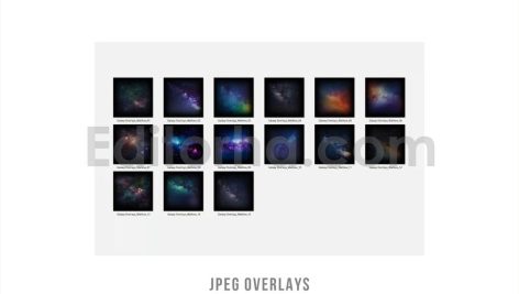 Galaxy starry night milky way photoshop overlays