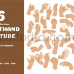 Hand Gestures Sign Drawing Collections