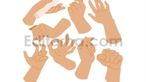 Hand Gestures Sign Drawing Collections