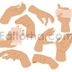Hand Gestures Sign Drawing Collections